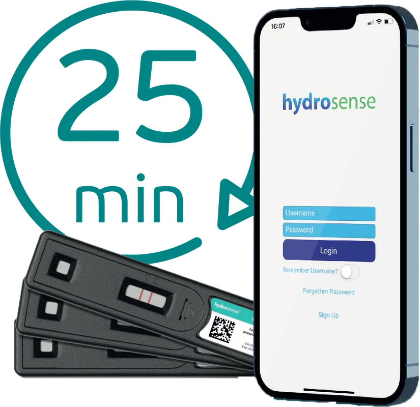 Hydrosense App 25 Minuten